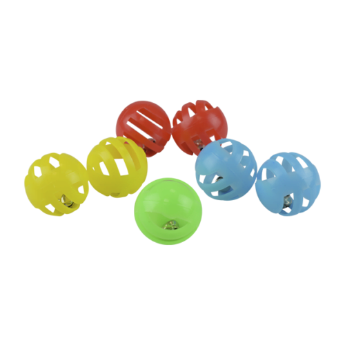 fl8267_f_3 Fancy Pets - Pelotas para Gato Juguetes Sound d 7 Piezas