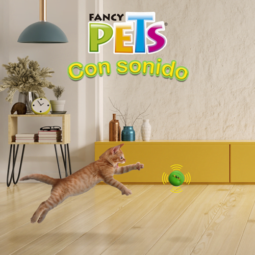 fl8267_m_3 Fancy Pets - Pelotas para Gato Juguetes Sound d 7 Piezas