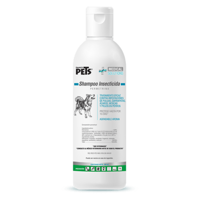 Medical Solutions -  Shampoo para Perros Insecticida 250 ml