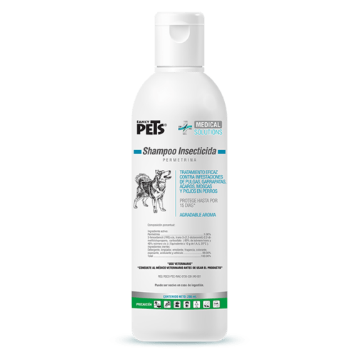 Medical Solutions -  Shampoo para Perros Insecticida 250 ml