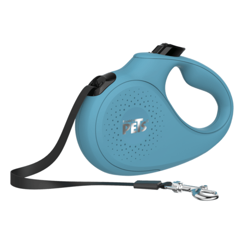 Fancy Pets - Correa Retráctil para Perros Color Aqua