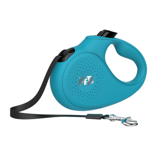 Fancy Pets - Correa Retráctil para Perros Color Aqua