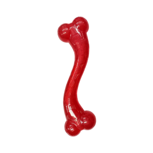 Fancy Pets - Juguete para Perro Hueso Largo Xtreme Color Rojo