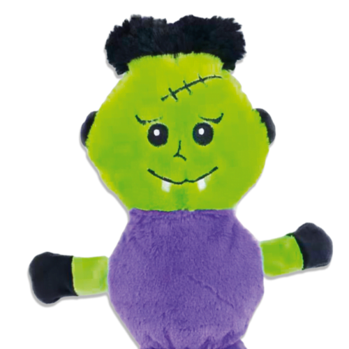 Sharpaw - Juguete de Peluche para Perros Franky halloween con Squeaky