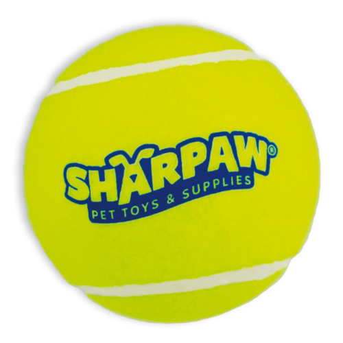 Sharpaw - Pelota para Perros de Tenis Estilo Clásica Extra Grande 5"
