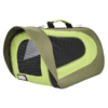 Fancy Pets - Transportadora de Tela Verde Olivo Fashion