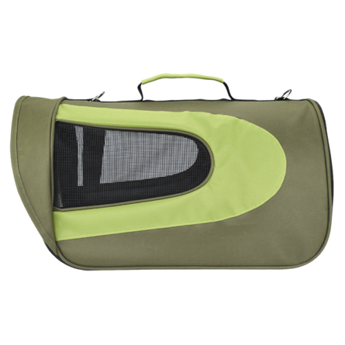 Fancy Pets - Transportadora de Tela Verde Olivo Fashion