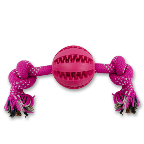 pelota-con-cuerda-para-dientes-2 Sharpaw - Pelota de Caucho para Perros con Cuerda