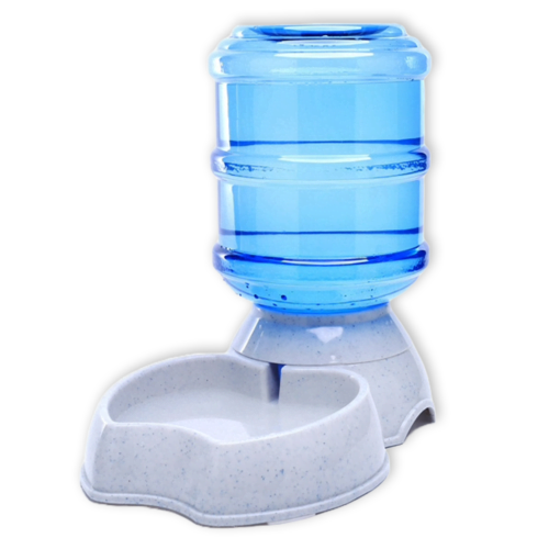 Dispensador-de-agua-blanco Sunny - Dispensador de Agua con Garrafon para Perros