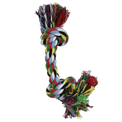 Fancy Pets - Hueso para Perro Hilo Trenzado Multicolor XCH Pal Thread 20 CM