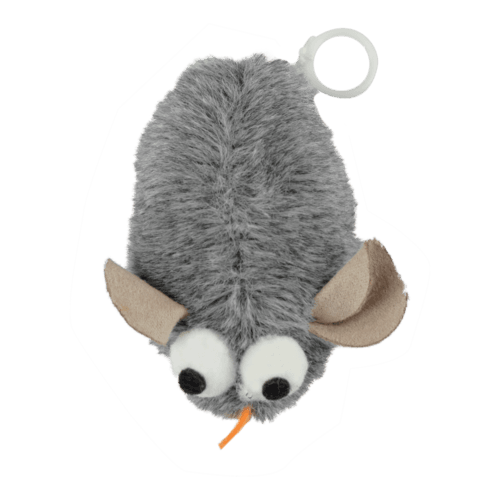 Juguete para gato raton con vibración de la línea catch, está diseñado para saciar el instinto cazador de tu gato, que como depredador se encuentra siempre al acecho. El movimiento llamará más su atención.