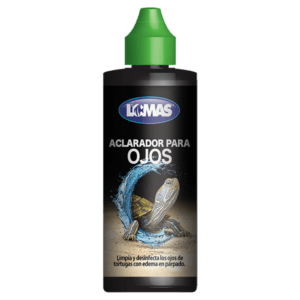 Aclarador de Ojos para Tortugas 120ml, limpia y desinfecta los ojos de tortugas con edema en parpados.