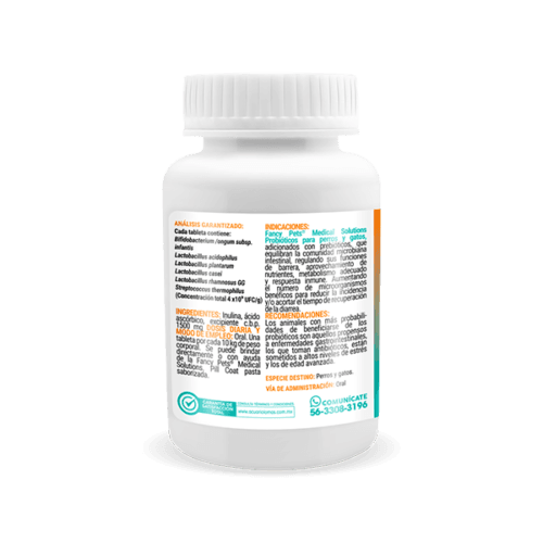 Medical Solutions - Probioticos Tabletas Masticables para Perros y Gatos Medical Solutions - Probioticos Tabletas Masticables para Perros y Gatos